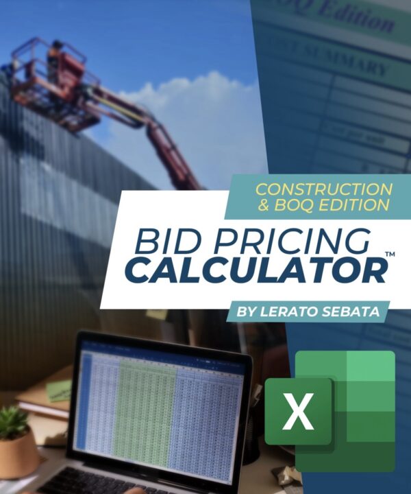 Bid Pricing Calculator-BOQ & Construction Edition – ROI Integrated Group